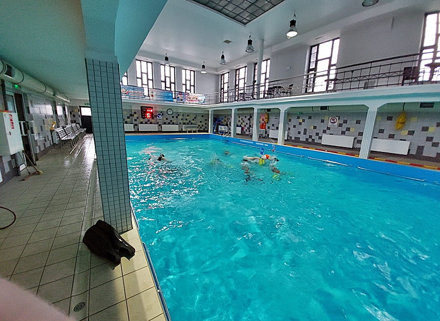 Hokej pod wodą Walenie Siemianowice Śląskie Trening 11 III 2023